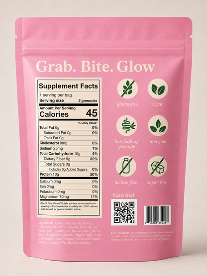 GutYa Protein Fiber Gummies — Single support