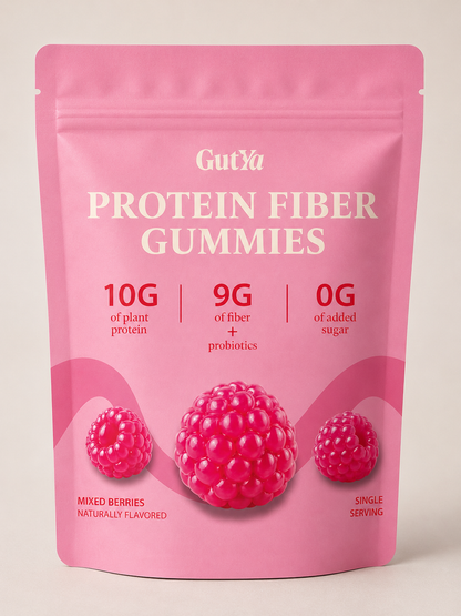 GutYa Protein Fiber Gummies — Single support