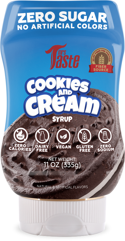 Mrs. Taste Condiments — Cookies and Cream hero