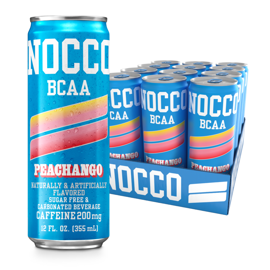 NOCCO RTD — Peachango Caffeine hero