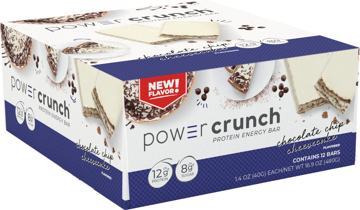 Power Crunch Protein Wafer Bar — Chocolate Chip Cheesecake hero