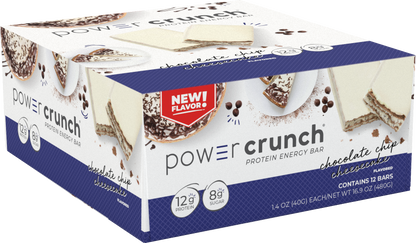 Power Crunch Protein Wafer Bar — Chocolate Chip Cheesecake hero