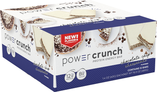 Power Crunch Protein Wafer Bar — Chocolate Chip Cheesecake hero