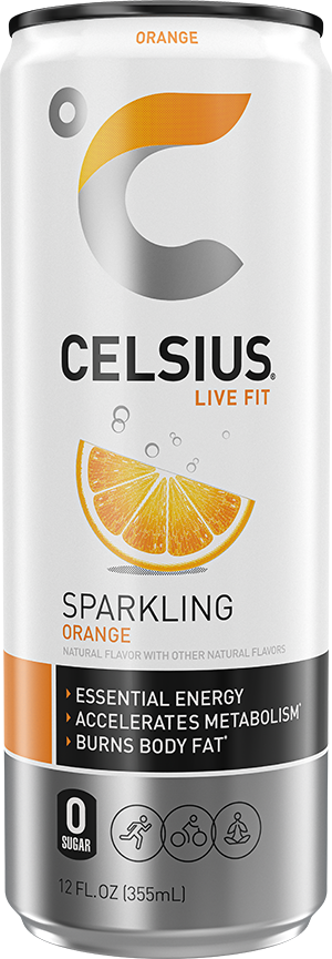 Celsius Energy Drink — Sparkling Orange hero
