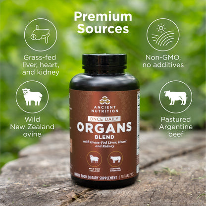 Ancient Nutrition Organs Blend 30ct — Organs Blend 30ct support