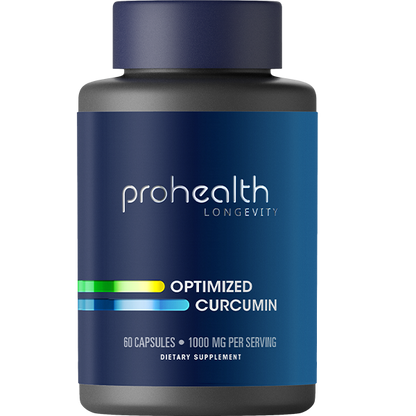 ProHealth Longevity Optimized Curcumin Longvida 500mg 60caps — Optimized Curcumin Longvida 500mg 60caps hero
