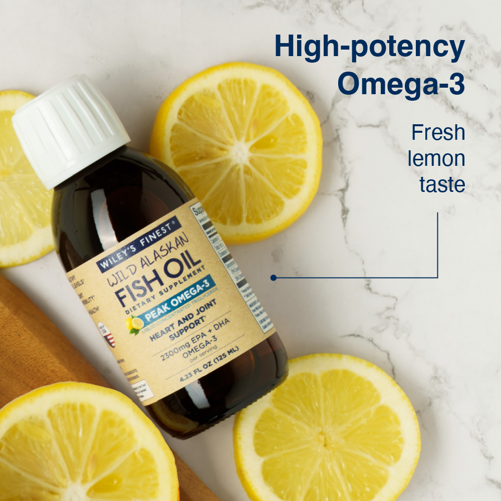 Wiley's Finest Peak Omega 3 Liquid 4oz — Peak Omega 3 Liquid 4oz support