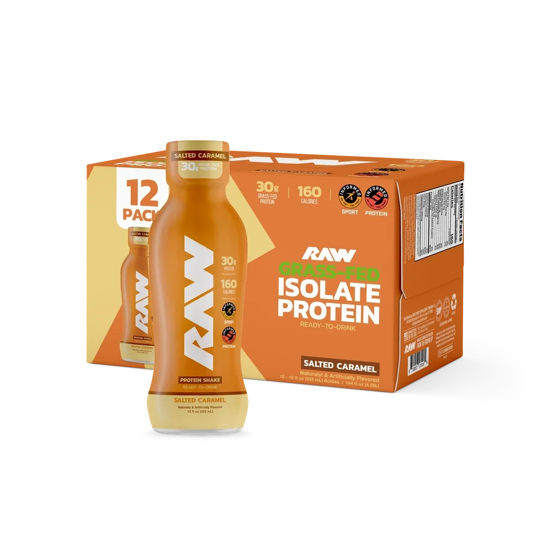 RAW Nutrition Sport RTD — Caramel hero