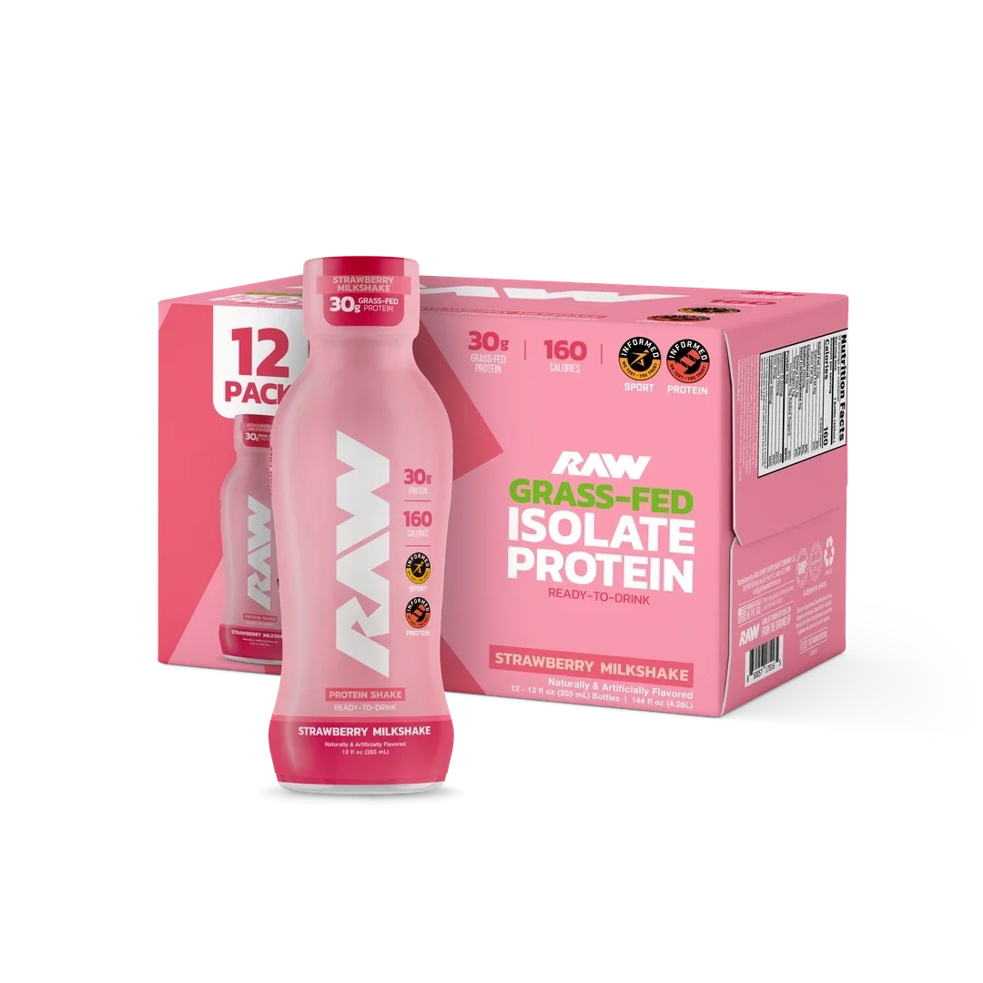 RAW Nutrition Sport RTD — Strawberry hero