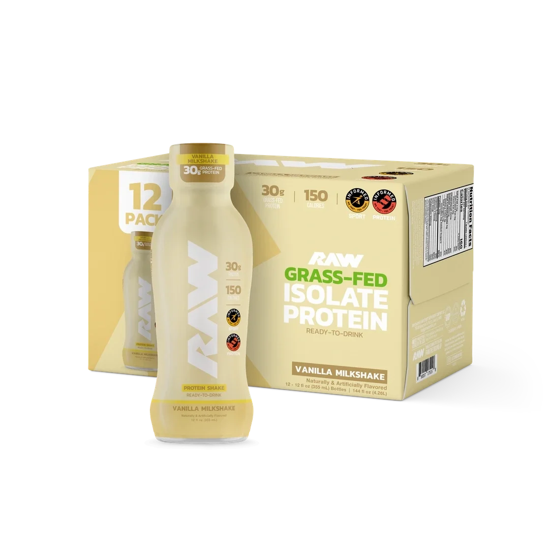 RAW Nutrition Sport RTD — Vanilla hero