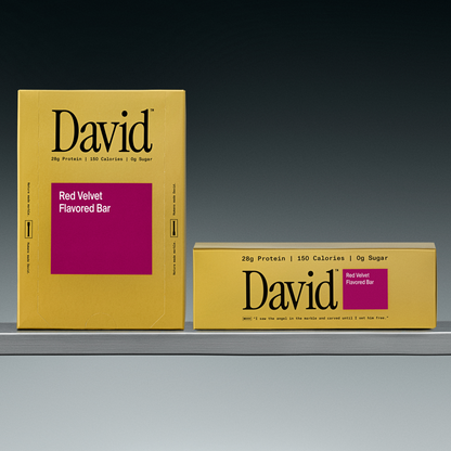 David Gold Protein Bars — Red Velvet product detail