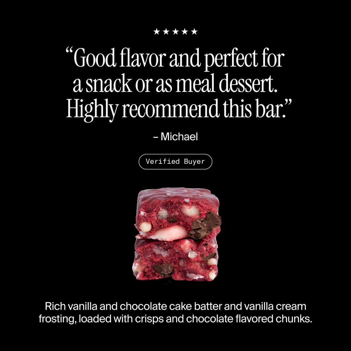 David Gold Protein Bars — Red Velvet product detail