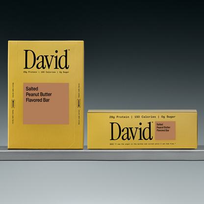 David Gold Protein Bars — Salted Peanut Butter product detail