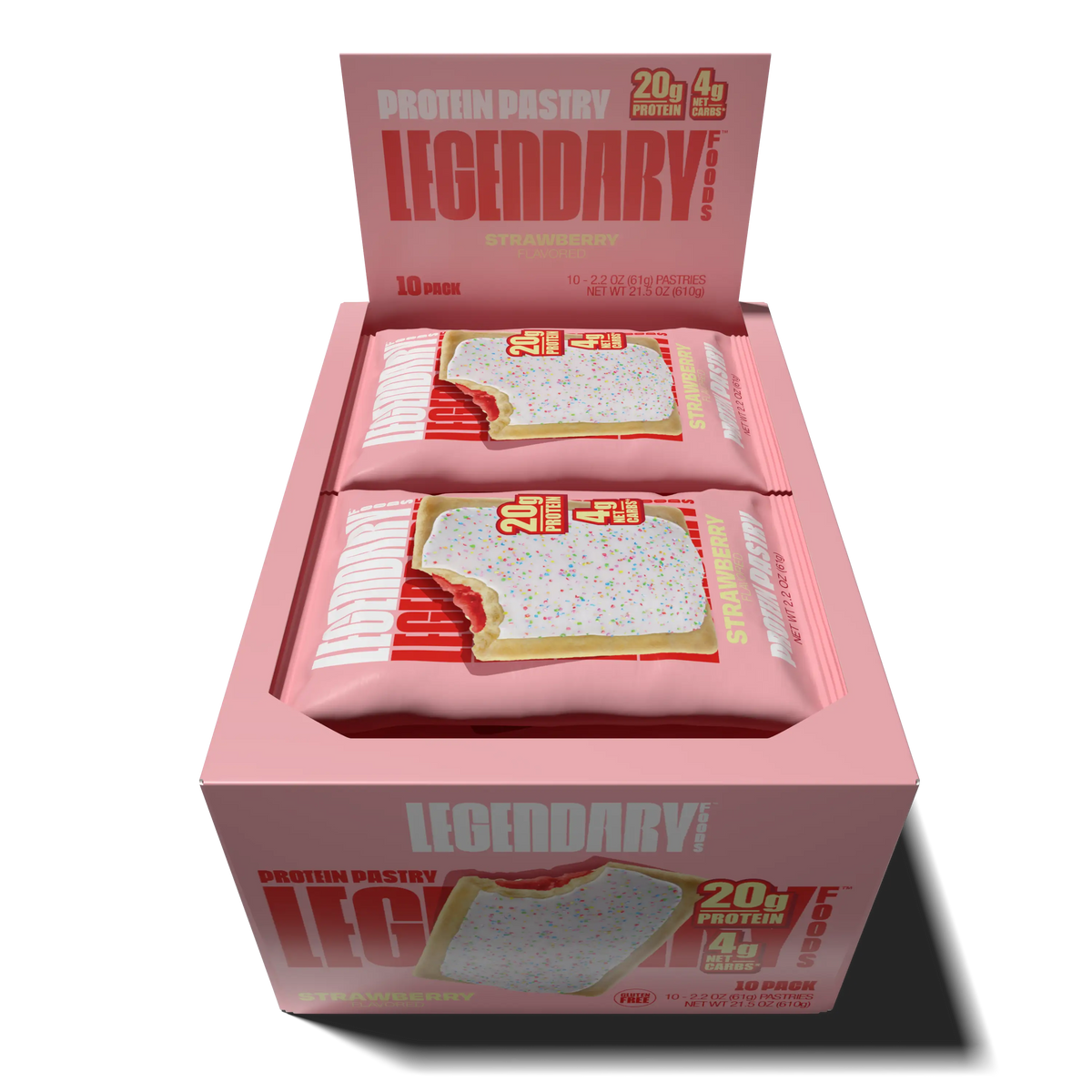 Legendary Foods Pastry — Strawberry support