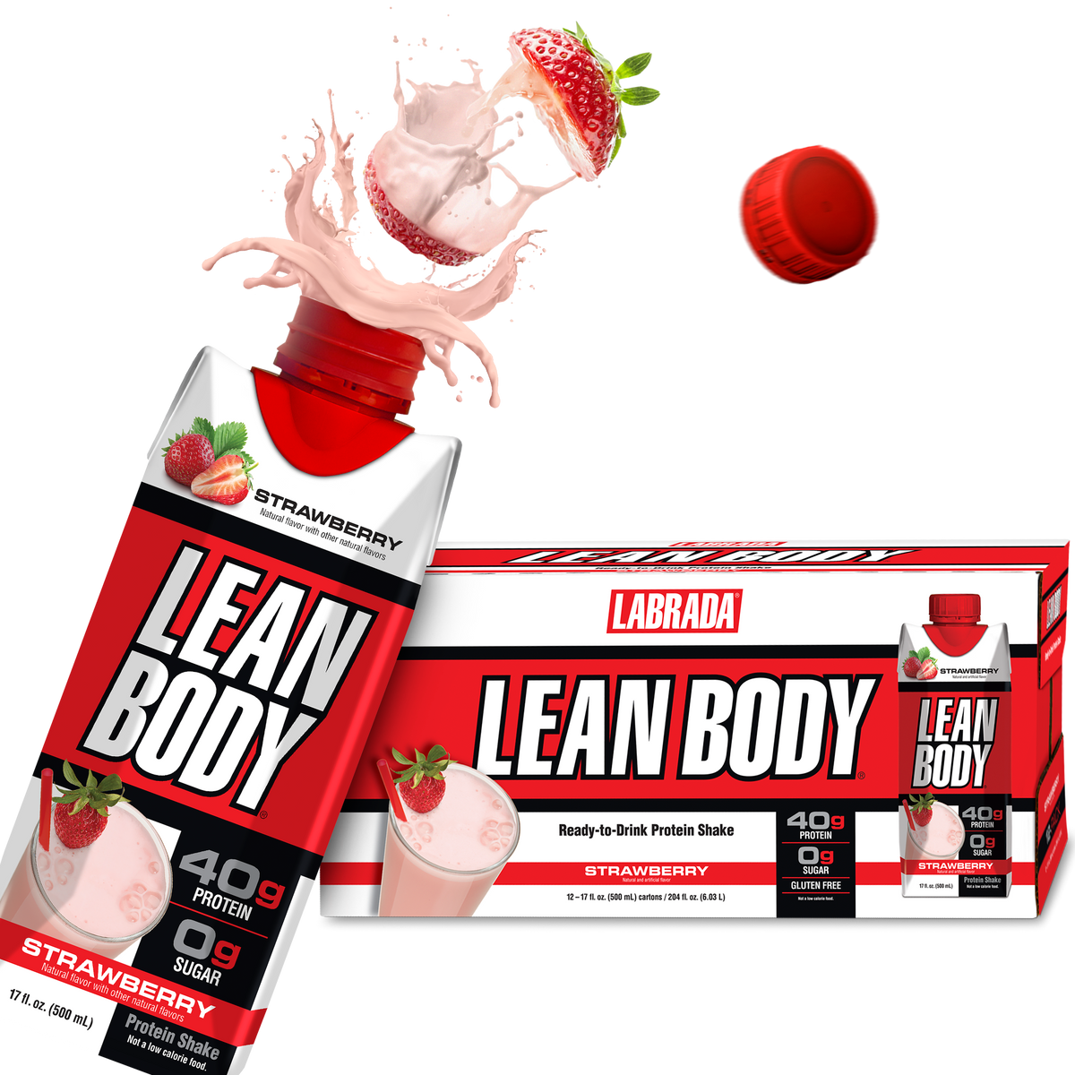Labrada Lean Body RTD — Strawberry support