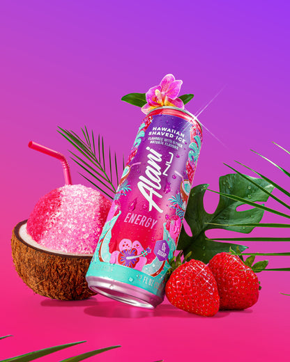 Alani Nu Energy RTD — Hawaiian Ice support