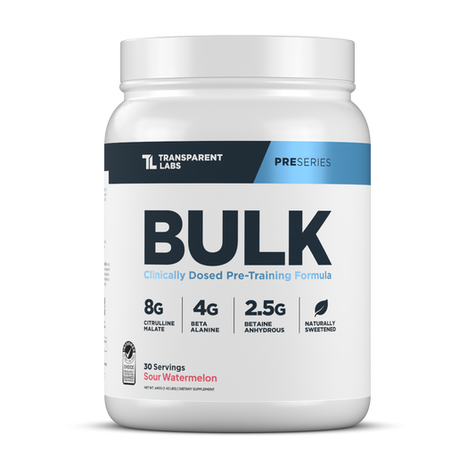 Transparent Labs BULK — Sour Watermelon hero