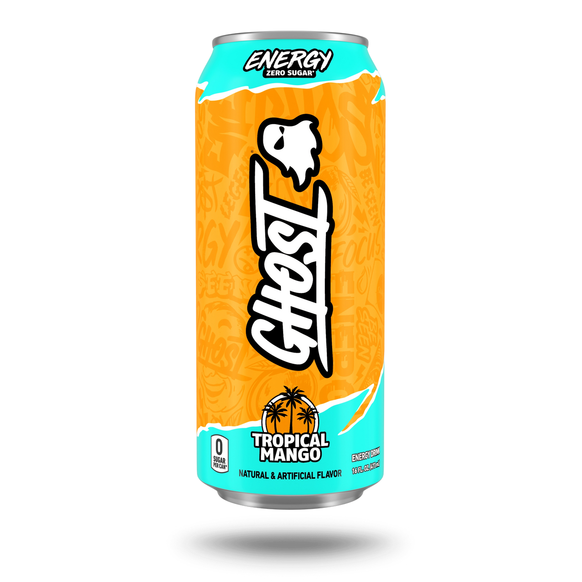 GHOST ENERGY — Tropical Mango hero