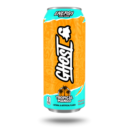 GHOST ENERGY — Tropical Mango hero