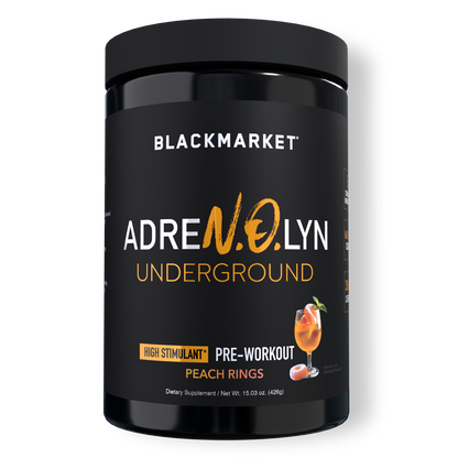 BlackMarket Labs AdreNOlyn Underground — Peach Ring hero