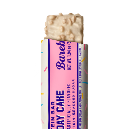Barebells Original Protein Bars — Birthday Cake front packaging