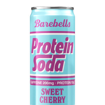 Barebells Protein Soda — Sweet Cherry support