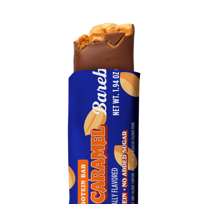 Barebells Soft Protein Bars — Salted Peanut Caramel front packaging
