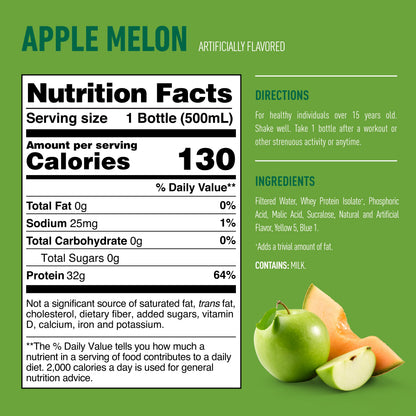 Isopure RTD — Apple Melon facts