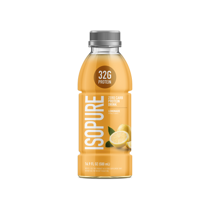 Isopure RTD — Lemonade hero