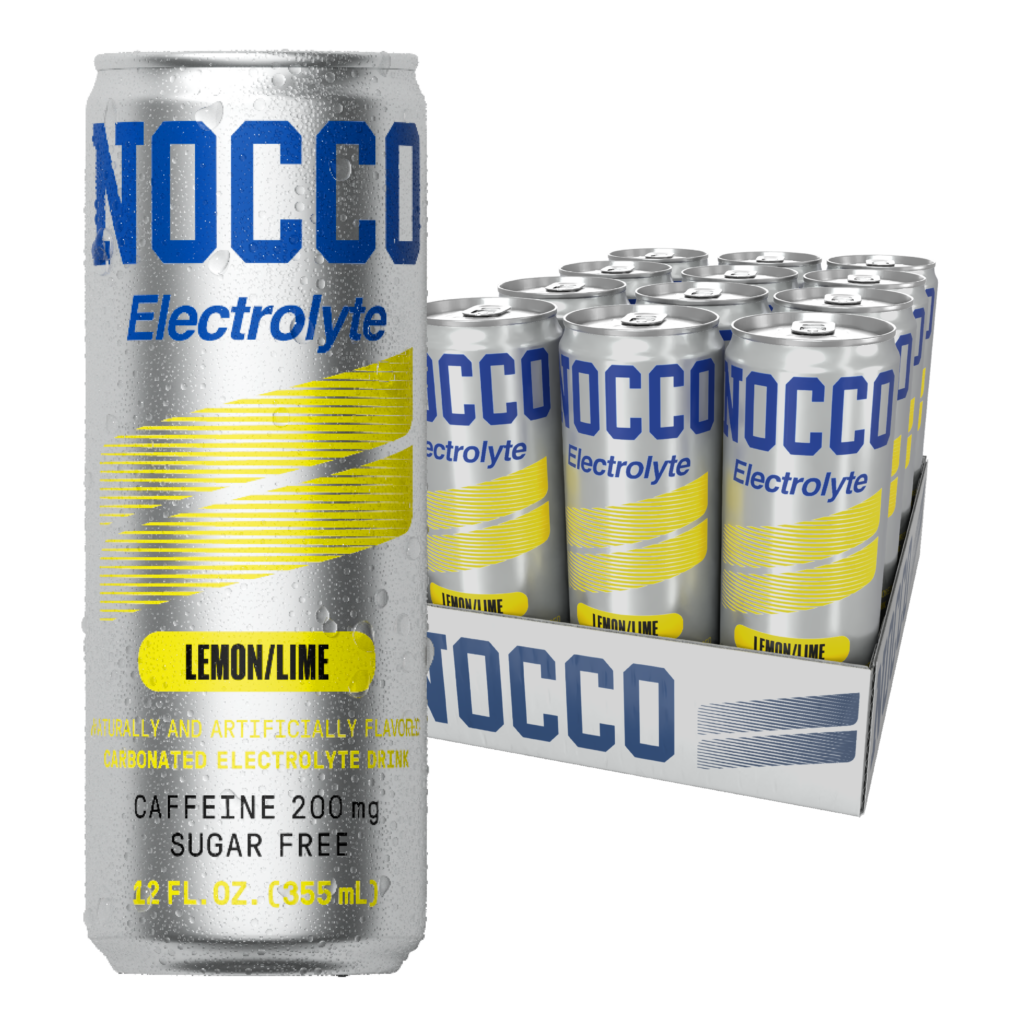 NOCCO Electrolyte & Caffeine RTD — Lemon Lime hero