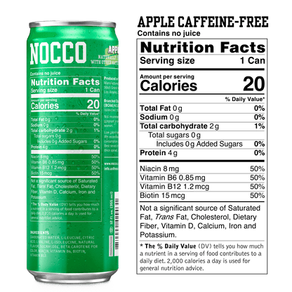 NOCCO RTD — Apple facts