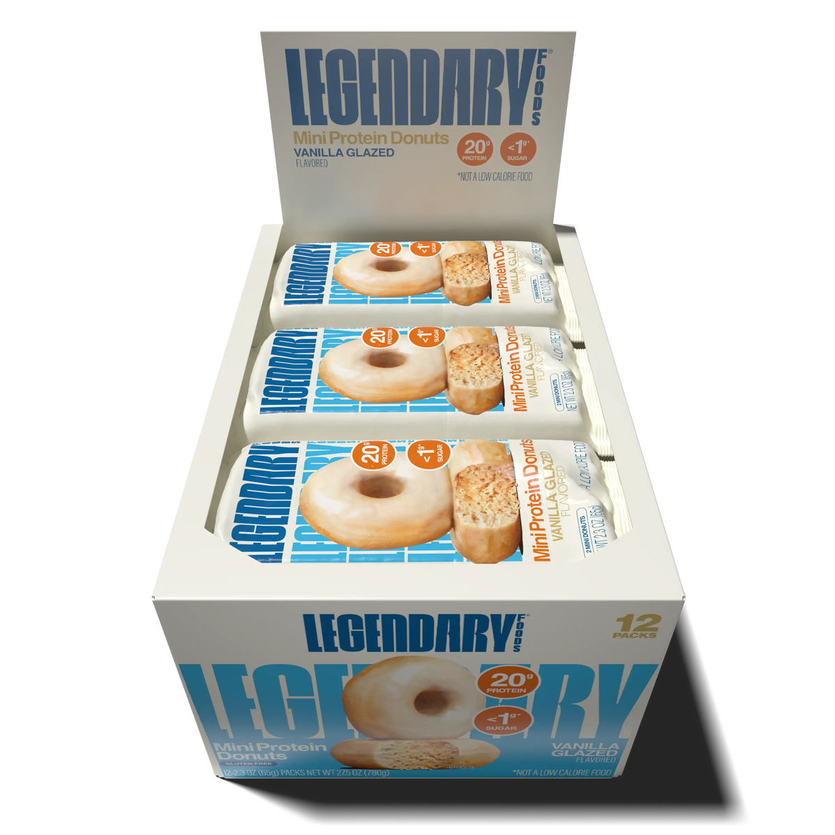 Legendary Foods Protein Donut — Vanilla Glazed support