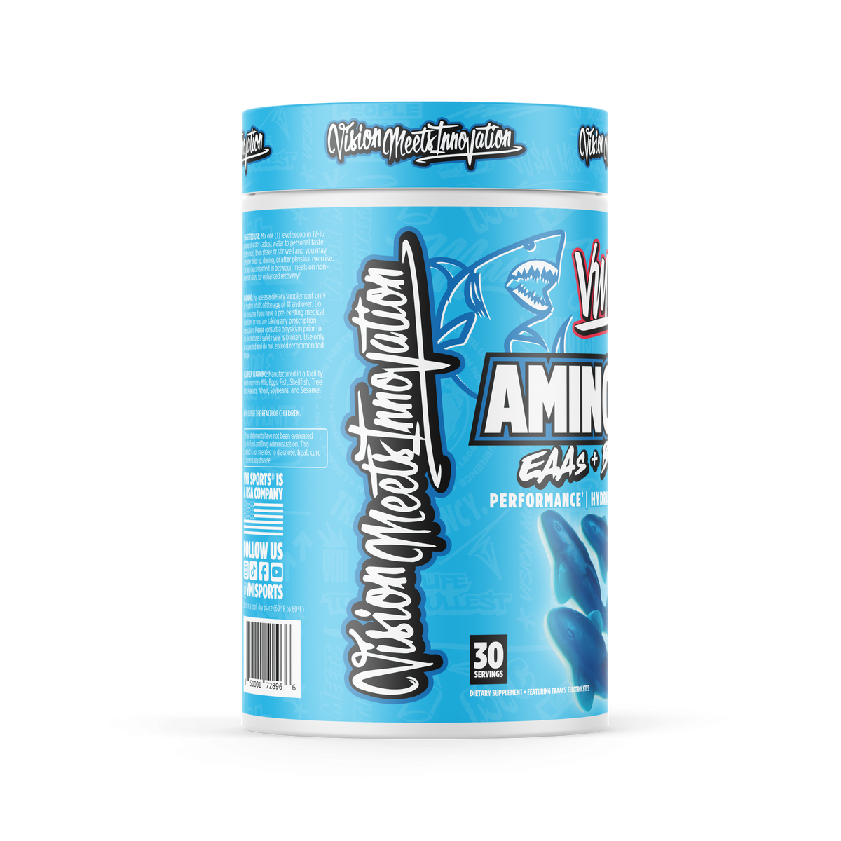 VMI Sports Aminogex Ultra Eaa — Blue Shark Gummy support