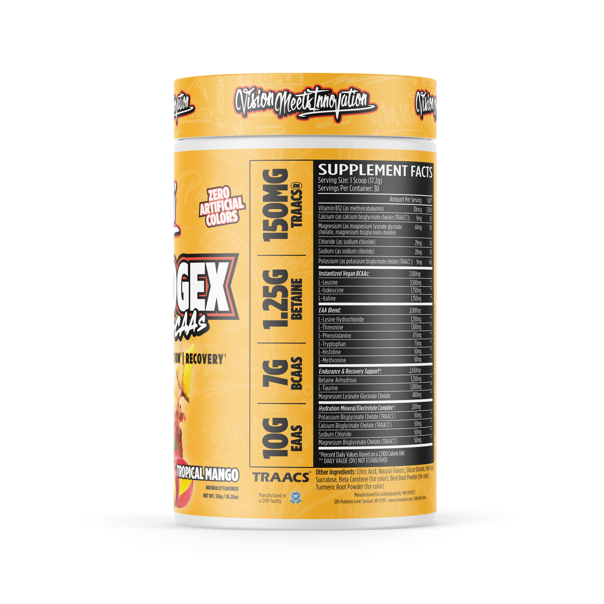 VMI Sports Aminogex Ultra Eaa — Tropical Mango facts