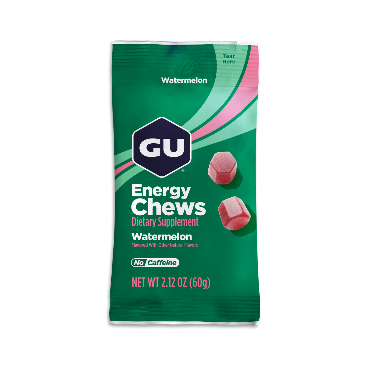 GU Energy Labs Energy Chews — Watermelon hero