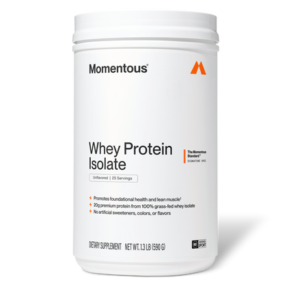 Momentous Whey Protein Isolate — Whey Protein Isolate hero