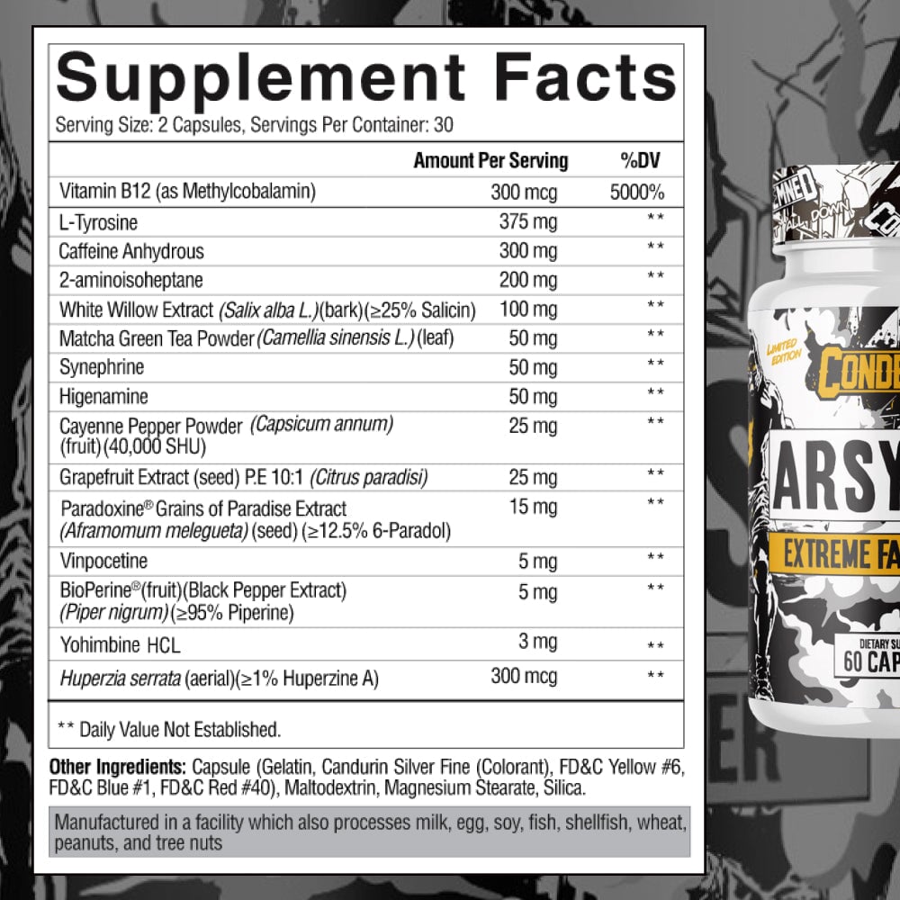 Condemned Labz Arsyn — Arsyn facts