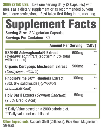 MuscleSport Ashwaganda — Ashwaganda facts