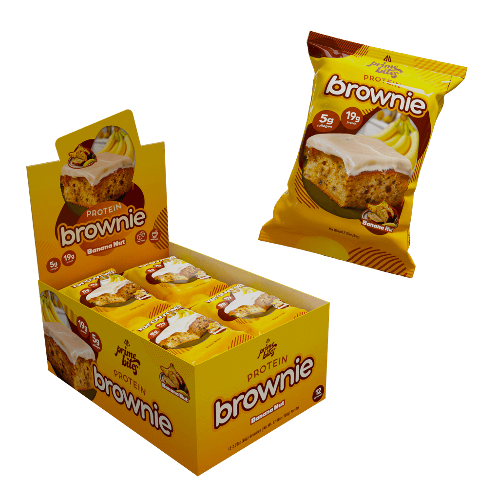 Prime Bites Protein Brownie — Banana Nut hero