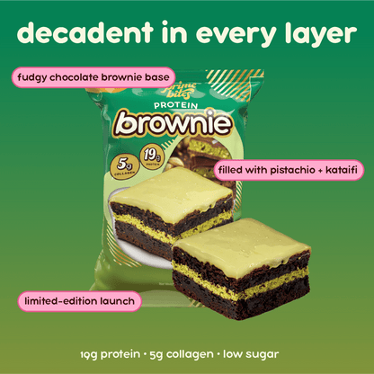 Prime Bites Protein Brownie — Dubai Choc support