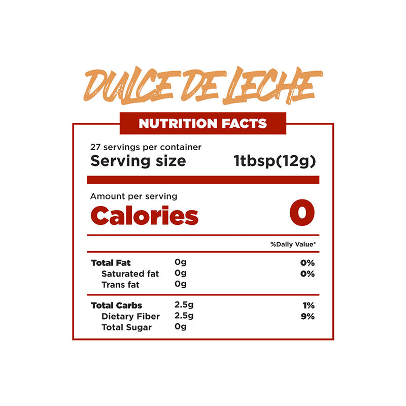 Mrs. Taste Condiments — Dulce de Leche facts
