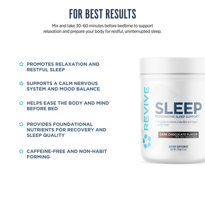 Revive MD Sleep Support — Sleep Support support