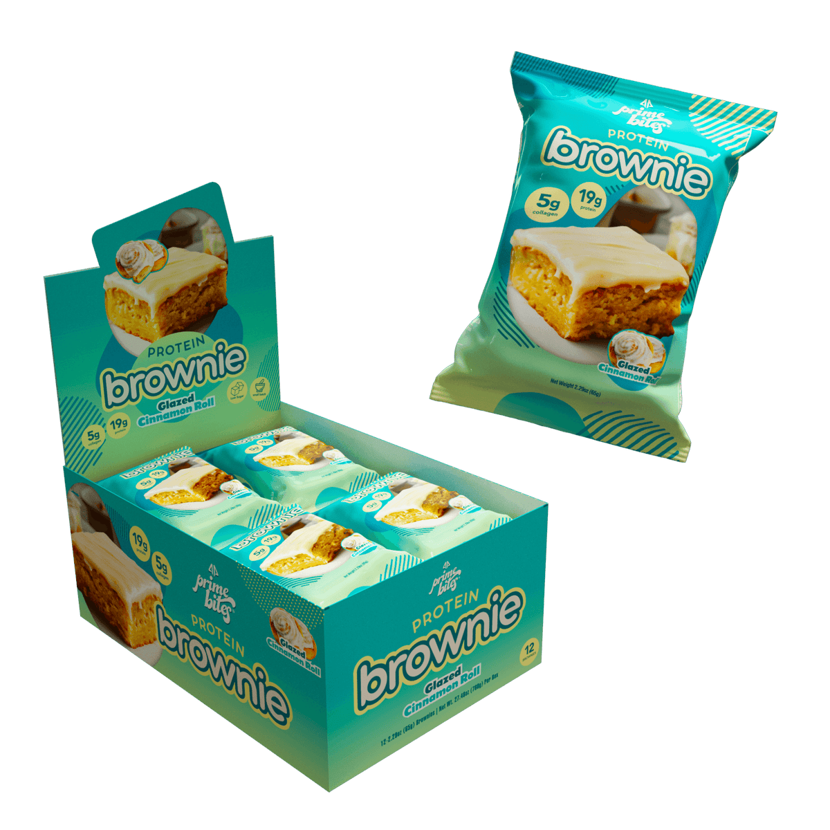 Prime Bites Protein Brownie — Cinnamon hero