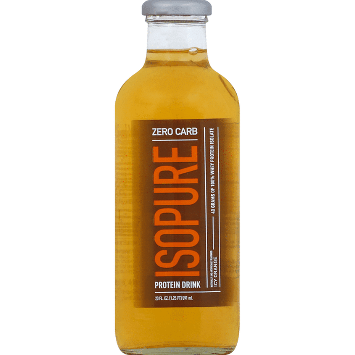 Isopure RTD — Icy Orange hero