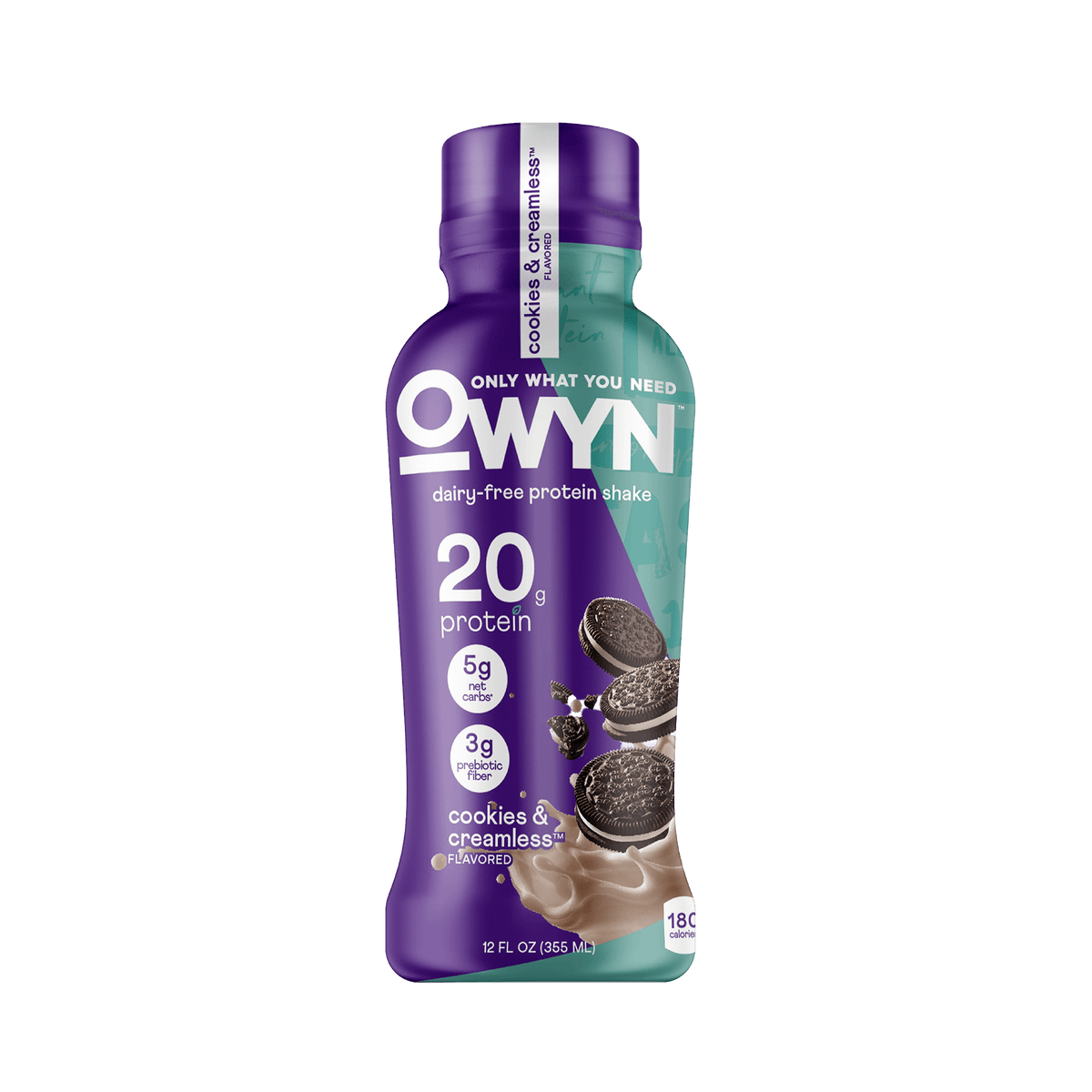 OWYN Vegan Protein RTD — Cookies & Creamless hero