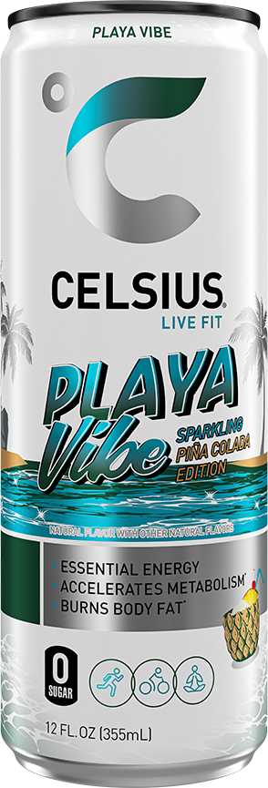 Celsius Energy Drink — Playa Vibe hero