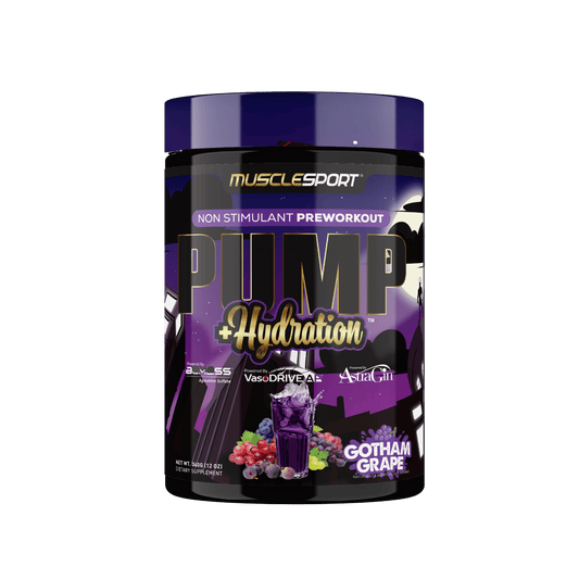 MuscleSport Pump & Hydration — Pump & Hydration hero