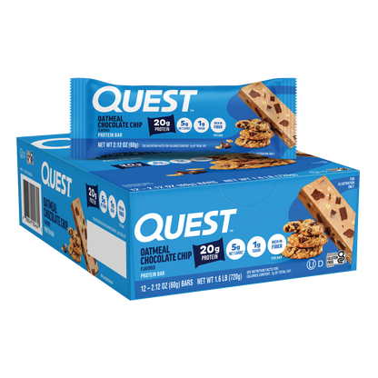 Quest Nutrition Bar — Oatmeal Chocolate Chip hero