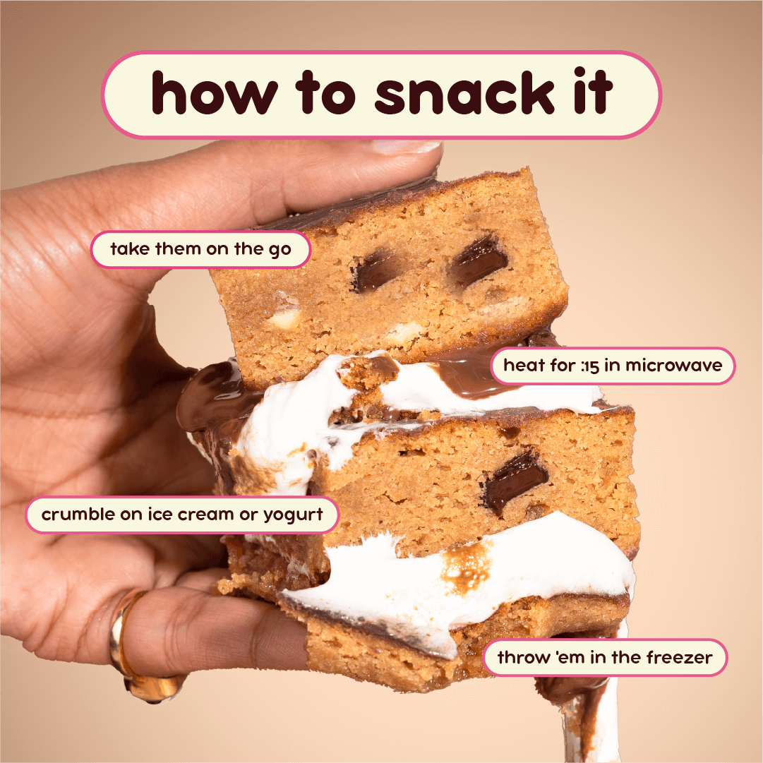 Prime Bites Protein Brownie — Smores support