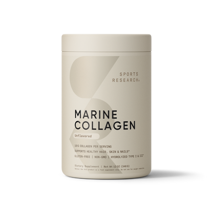Sports Research Marine Collagen Peptides 34 serving 12oz — Marine Collagen Peptides 34 serving 12oz hero